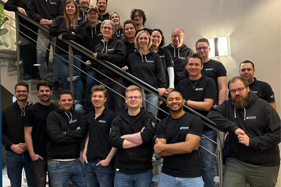 Schmiede-Team beim Offsite